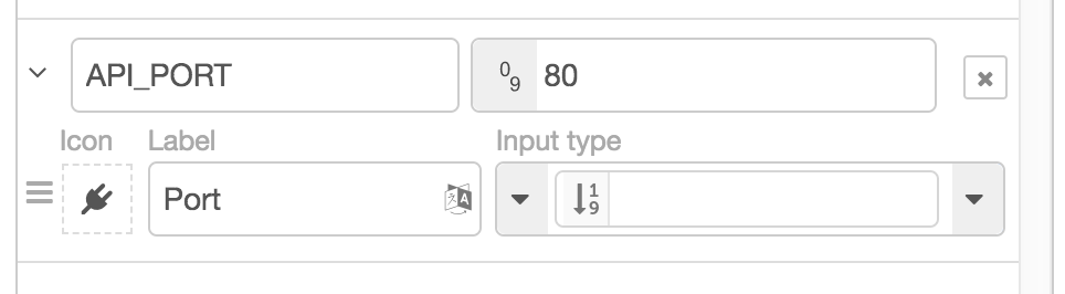 Editing subflow property UI